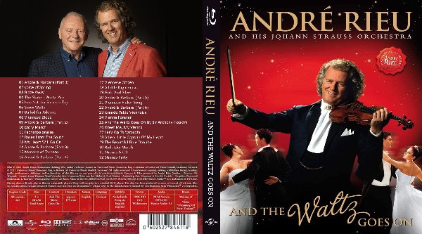 André Rieu And the Waltz Goes On (2011) Cover Bluray de André Rieu And the Waltz Goes On (2011)