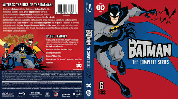 The Batman - The Complete Series (2004) Cover Series BD de The Batman - The Complete Series (2004)