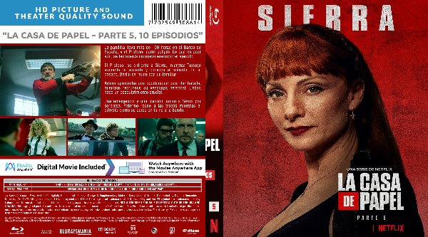 La Casa de Papel - Parte 5 (2021) Cover Series BD de La Casa de Papel - Parte 5 (2021)