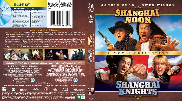 Shanghai Noon / Shanghai Knights (2000-2003) Cover Bluray de Shanghai Noon / Shanghai Knights (2000-2003)