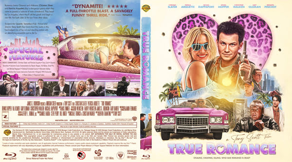 True Romance (1993) Cover Bluray de True Romance (1993)