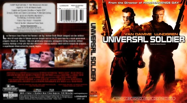 Universal Soldier (1992) Cover Bluray de Universal Soldier (1992)