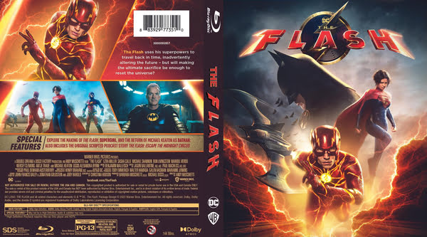 The Flash (2023) Cover Bluray de The Flash (2023)