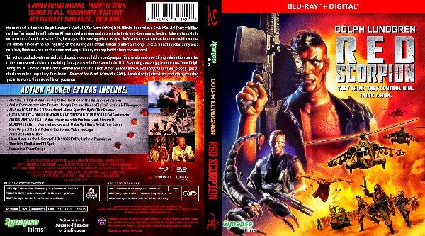 Red Scorpion (1989) Cover Bluray de Red Scorpion (1989)