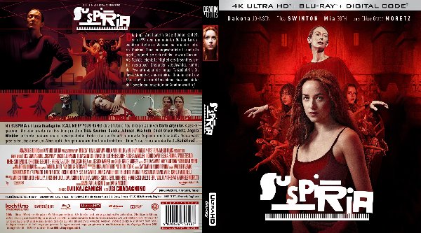 Suspiria (2018) Cover 4K UHD de Suspiria (2018)
