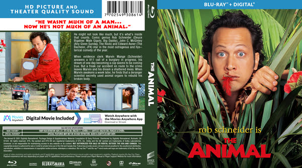 The Animal (2001) Cover Bluray de The Animal (2001)