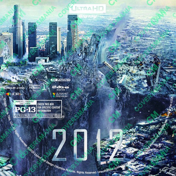 2012 (2009) Labels 4K UHD de 2012 (2009)