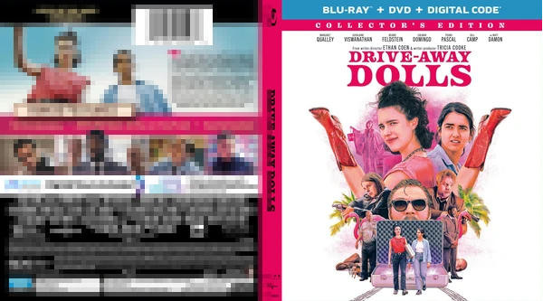 Drive-Away Dolls (2024) Cover Bluray de Drive-Away Dolls (2024)
