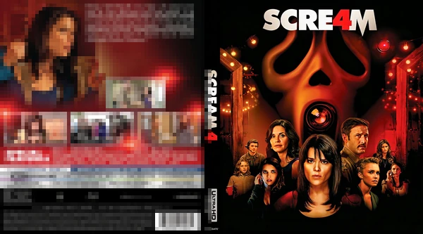 Scream 4 (2011) Cover 4K UHD de Scream 4 (2011)