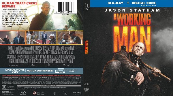 A Working Man (2025) Cover Bluray de A Working Man (2025)