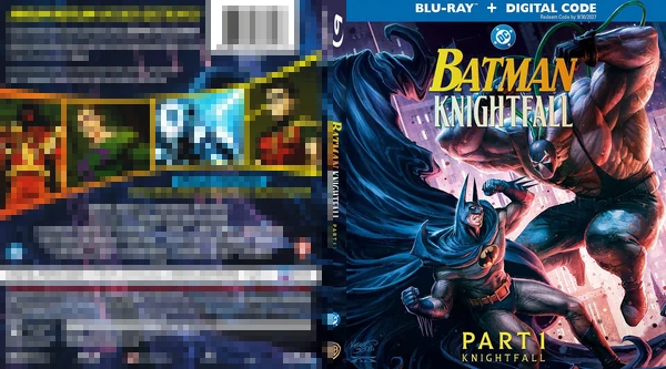 carátula Cover Blu-ray de Batman - KnightFall Part 1 - Knightfall (2026)