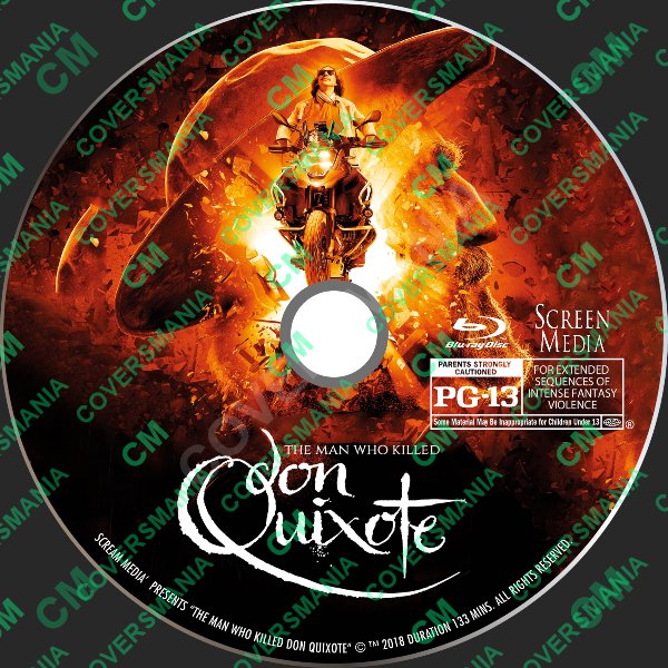 The Man Who Killed Don Quixote (2018) Labels Bluray de The Man Who Killed Don Quixote (2018)