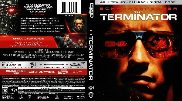 The Terminator (1984) Cover 4K UHD de The Terminator (1984)