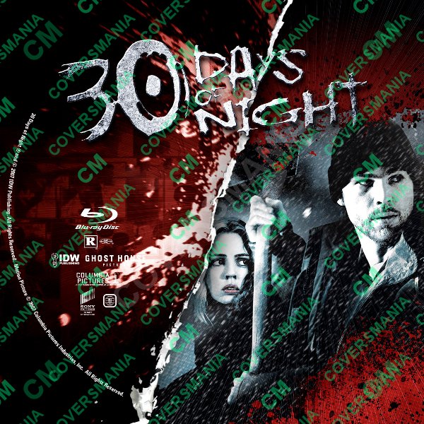 30 Days of Night (2007) Labels Bluray de 30 Days of Night (2007)
