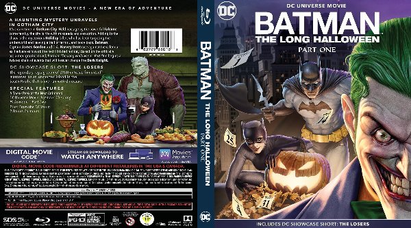 Batman The Long Halloween - Part One (2021) Cover Bluray de Batman The Long Halloween - Part One (2021)