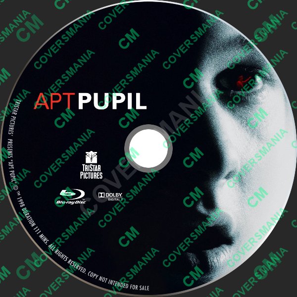 Apt Pupil (1998) Labels Bluray de Apt Pupil (1998)
