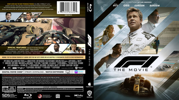 F1 The Movie (2025) Cover Bluray de F1 The Movie (2025)