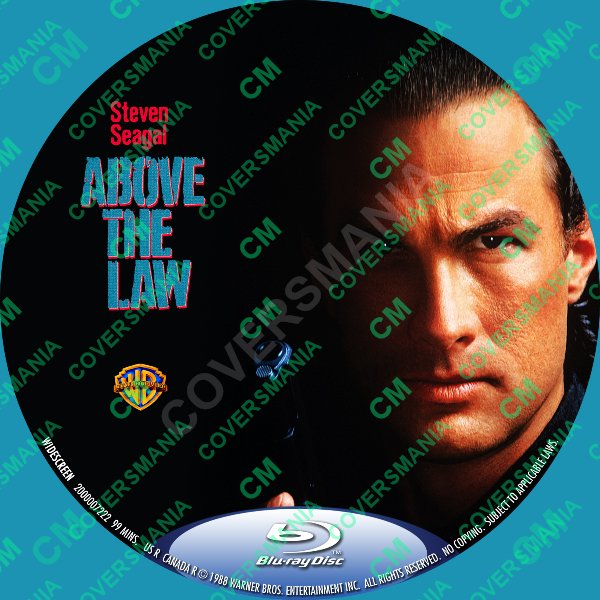 Above the Law (1988) Labels Bluray de Above the Law (1988)
