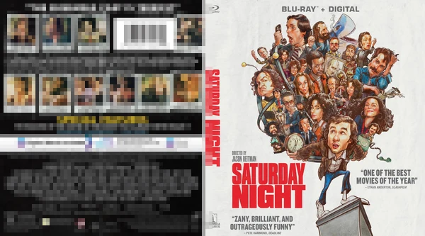 carátula Cover Blu-ray de Saturday Night (2024)