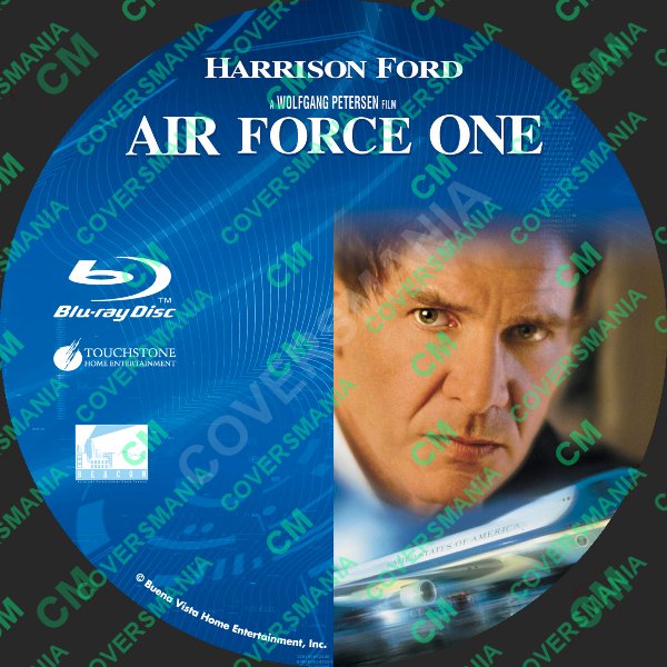 Air Force One (1997) Labels Bluray de Air Force One (1997)